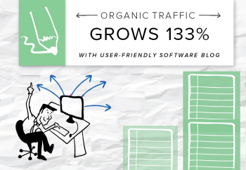 Find out how our software client overcame the biggest challenge tech companies face with content marketing: Creating engaging content for users.